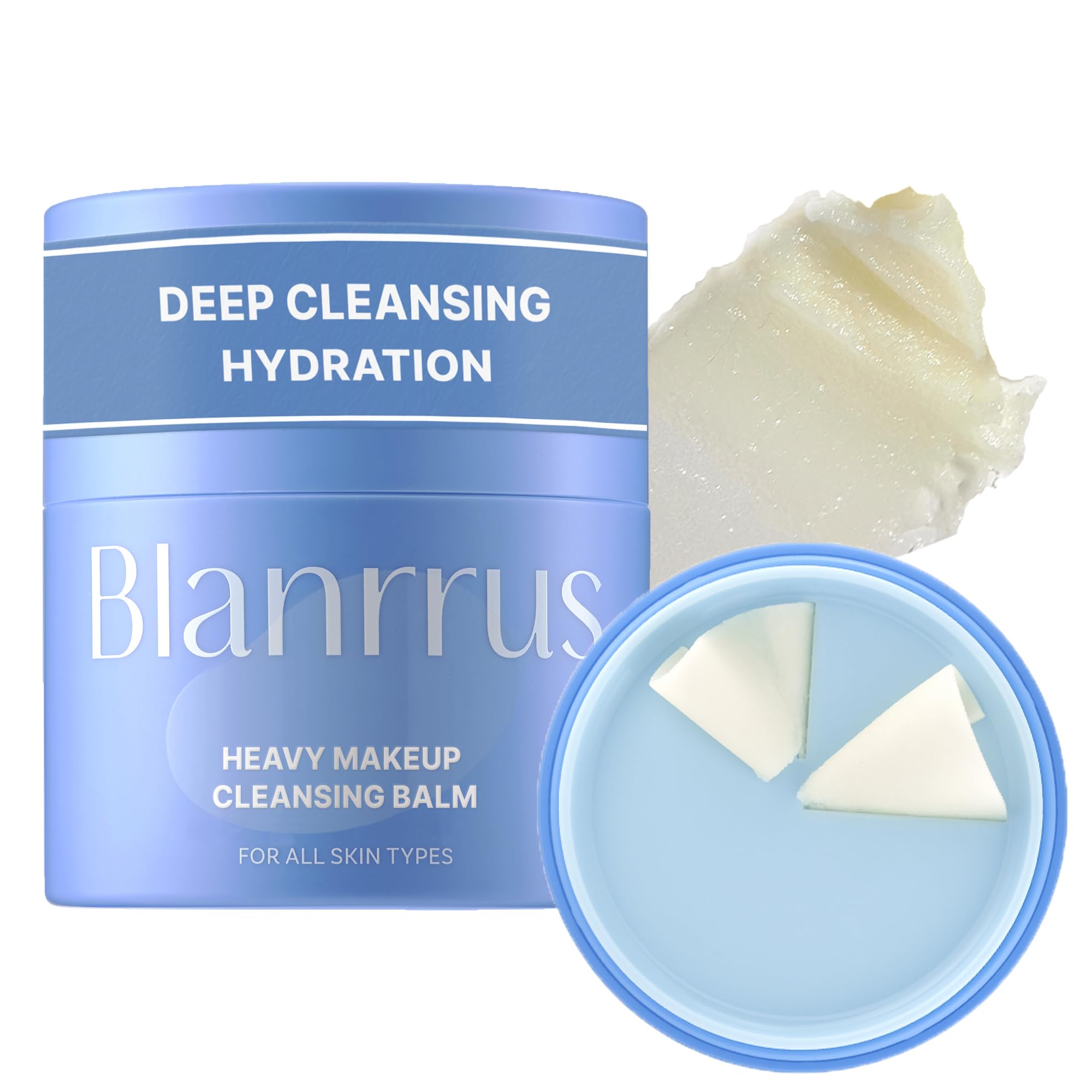 Grinding Makeup Remover Balm - Oil Cleanser for Face - Cleansing with Rice Bran Extract - Irritation-Free Soft Sorbet Texture - Hygenic Moisturizing Korean Skin Care 1.69 fl. oz. / 50ml