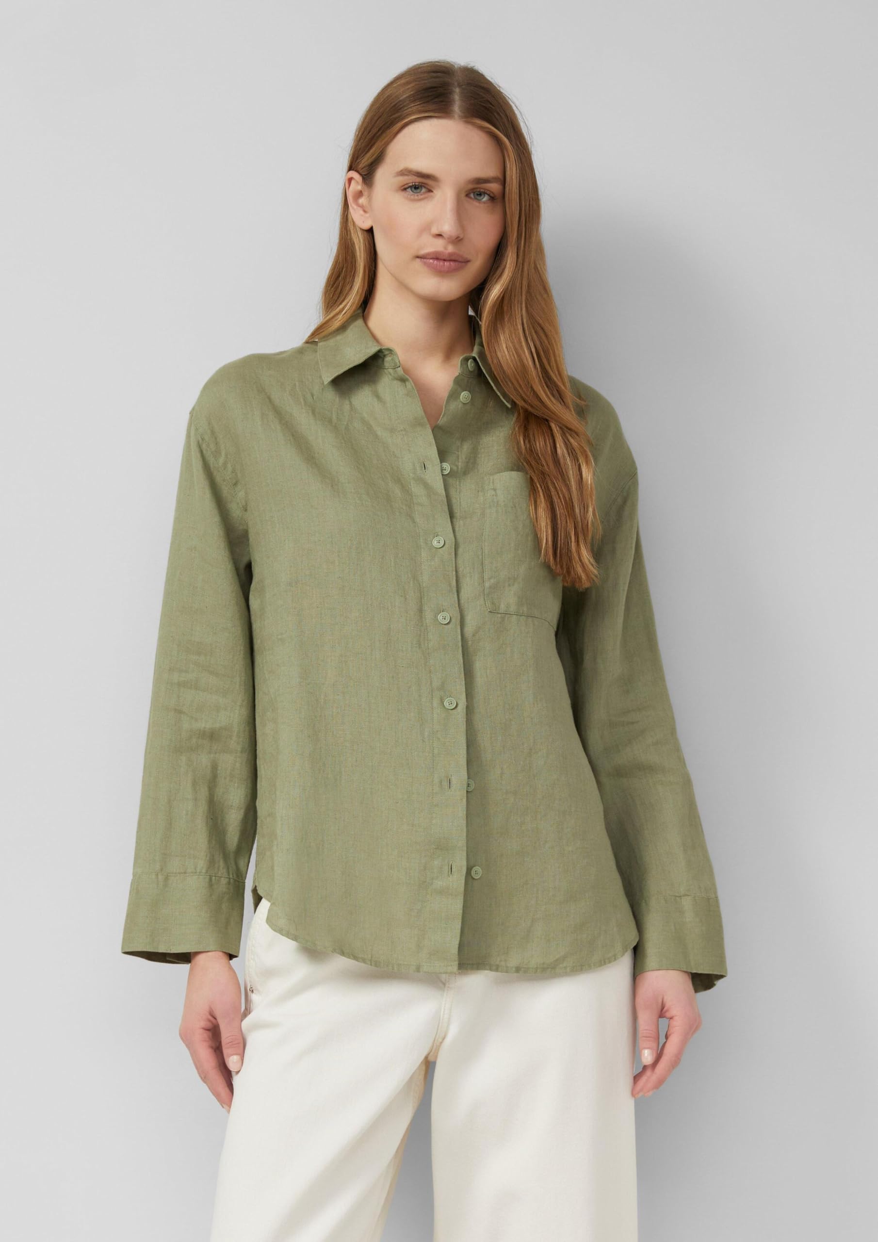 s.Oliver Leinenbluse im Relaxed Fit