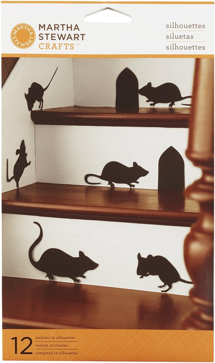 Martha Stewart Crafts Mice Silhouette Clings, 44-10209