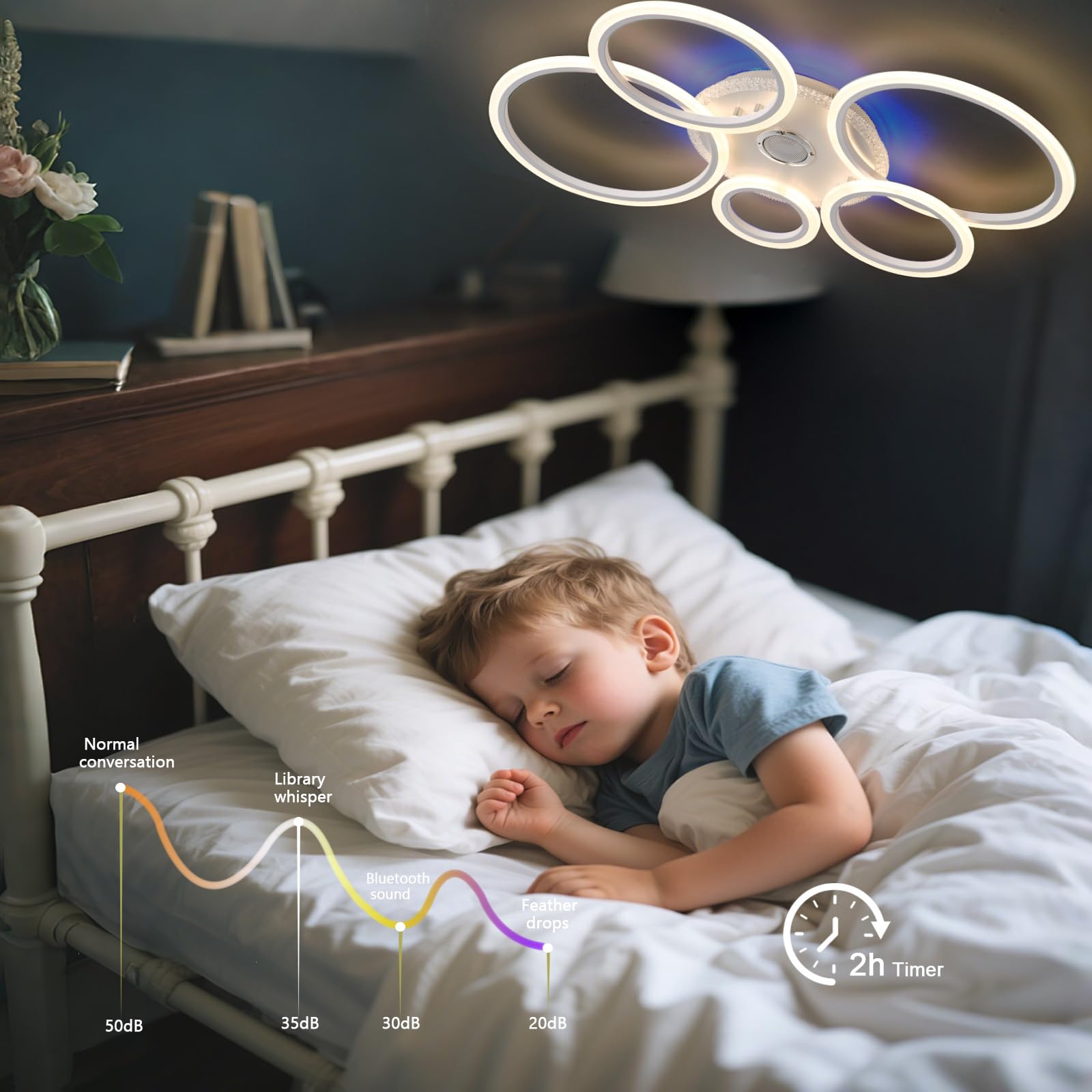 Plafoniera RGB Intelligente Modalità di Memoria e Dimmerabile,Lampadario Soggiorno con Telecomando e App (3000k–6500k),Plafoniere da 95 Cm con Bluetooth Per,Pub,Cabaret,Bar Karaoke