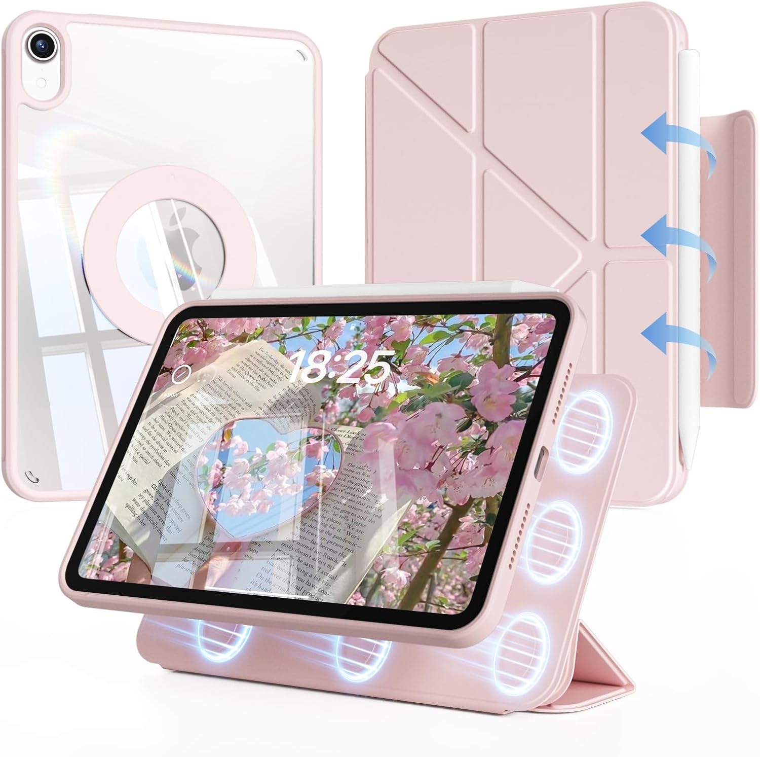 Case for iPad Air 11'' M4/M3/M2, Air 5th/4th Gen 10.9'', Dusty Gray image 2