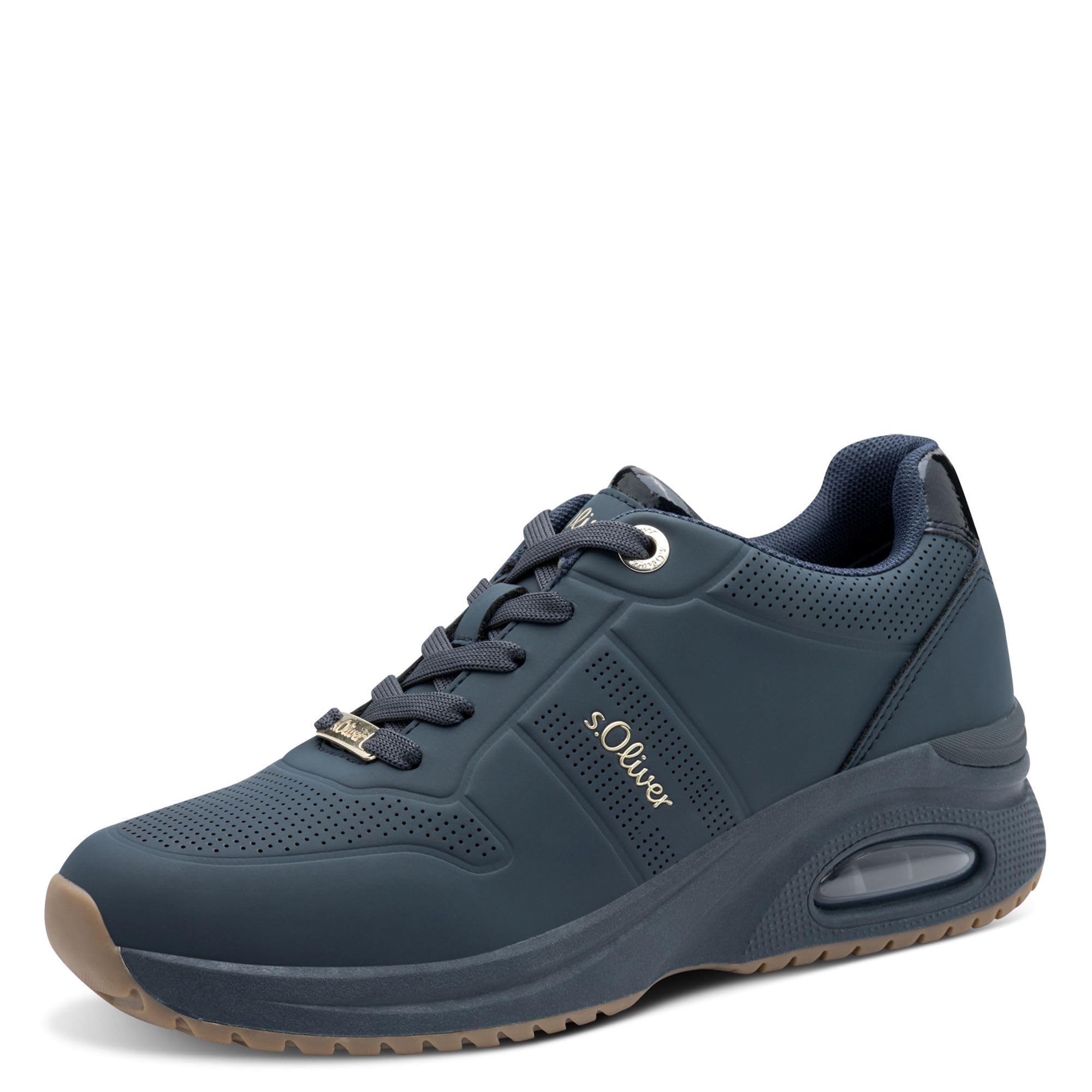 s.Oliver Damen Sneaker flach Sportlich Low Top