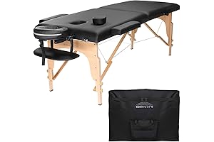 Saloniture Professional Portable Folding Massage Table