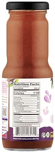 Miniatura 2 de Rani Jamun Shikanji - Botella de vidrio de 6.7 fl oz (6.8 fl oz), paquete de 2 bebidas de frutas indias  Vegano  Sin gluten  Sin OMG  Origen indio