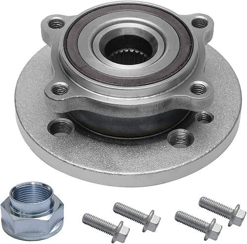 TUCAREST 513309 Rodamiento de rueda delantera y buje compatible con Mini Cooper 2007-2015 (14-15: compatible con convertible de 2 puertas y cupé disponible en Yaxa Costa Rica