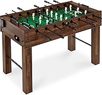 Best Choice Products 54-Inch Full Size Foosball Table for Home Game Room - Durable Regulation Play, 2 Balls & Cup Holders Included