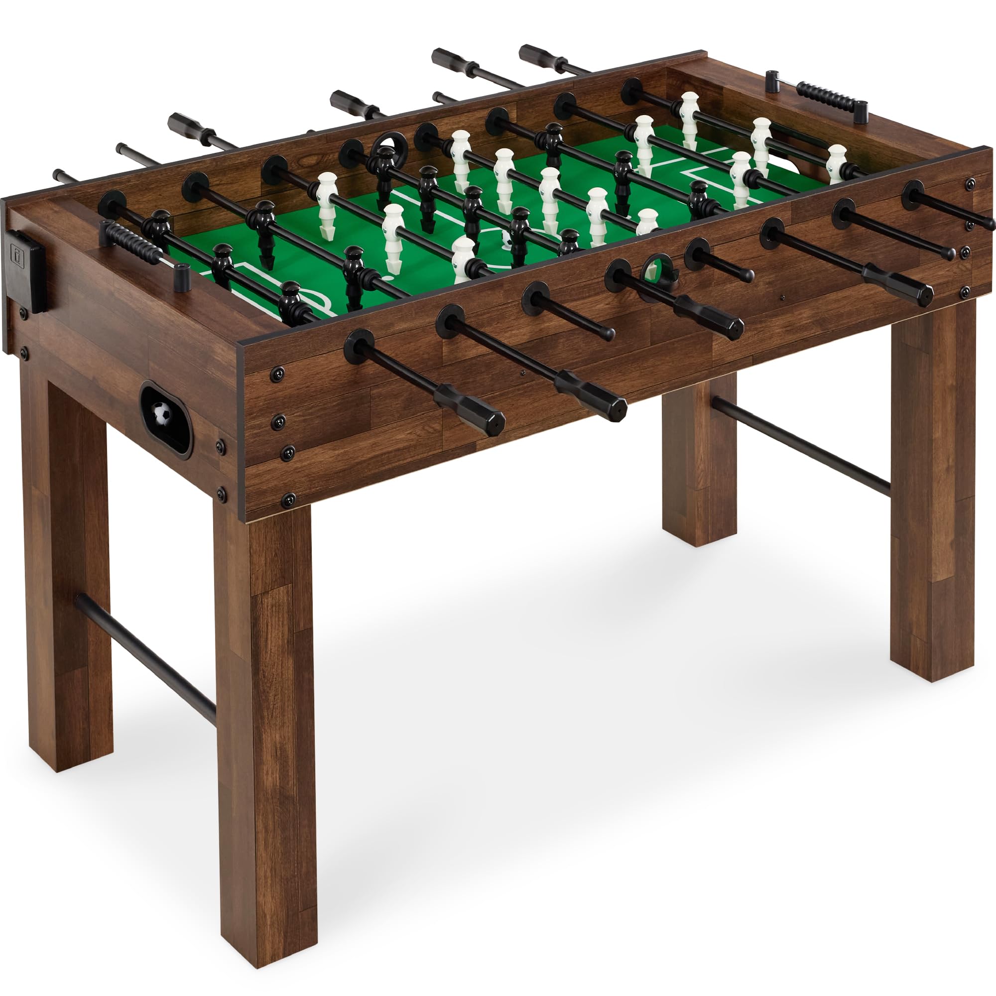 Best Choice Products Full Size 54 Inch Regulation Foosball Table for Home, Game Room - Includes 2 Balls, 2 Cup Holders