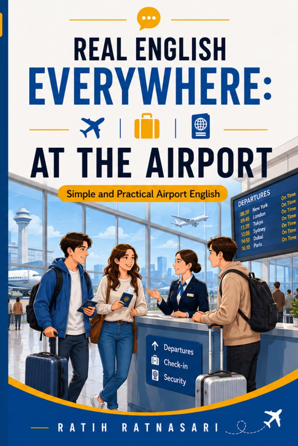 REAL ENGLISH EVERYWHERE: AT THE AIRPORT: Simple and Practical Airport English