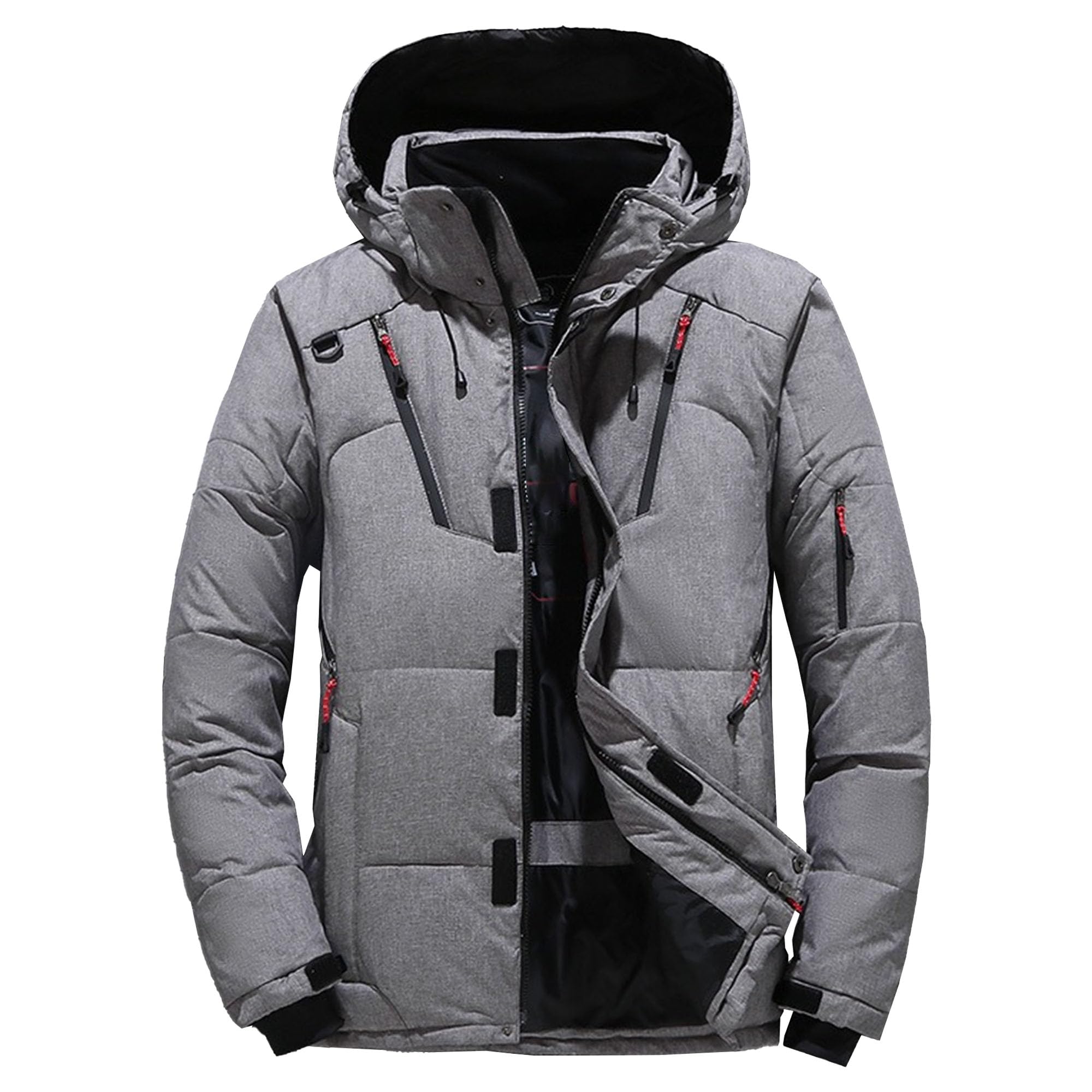 Manteau matelassé de ski homme pour rester au chaud sous la pluie et la neige