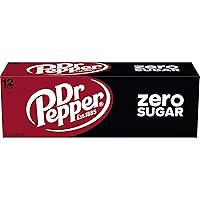Vista 9 de Dr Pepper Soda cero azúcar, latas de 12 onzas líquidas, paquete de 12