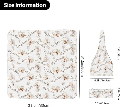 Miniatura 7 de Manta de bebé personalizada, mantas de bebé personalizadas para niñas y niños, regalos de bebé pesonnalizados, manta de bebé personalizada para