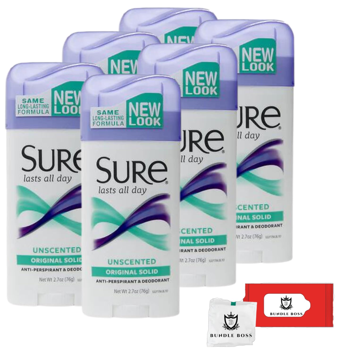 Sure' AntiPerspirant Deodorant Original Solid Unscented