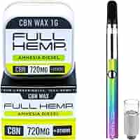 VMC FULL HEMP90% CBN WAXアムネシア ディーゼル＋ベイプ白 FULL HEMP CBNワックス AMNESIA DIESEL CBN720mg - VapeMania