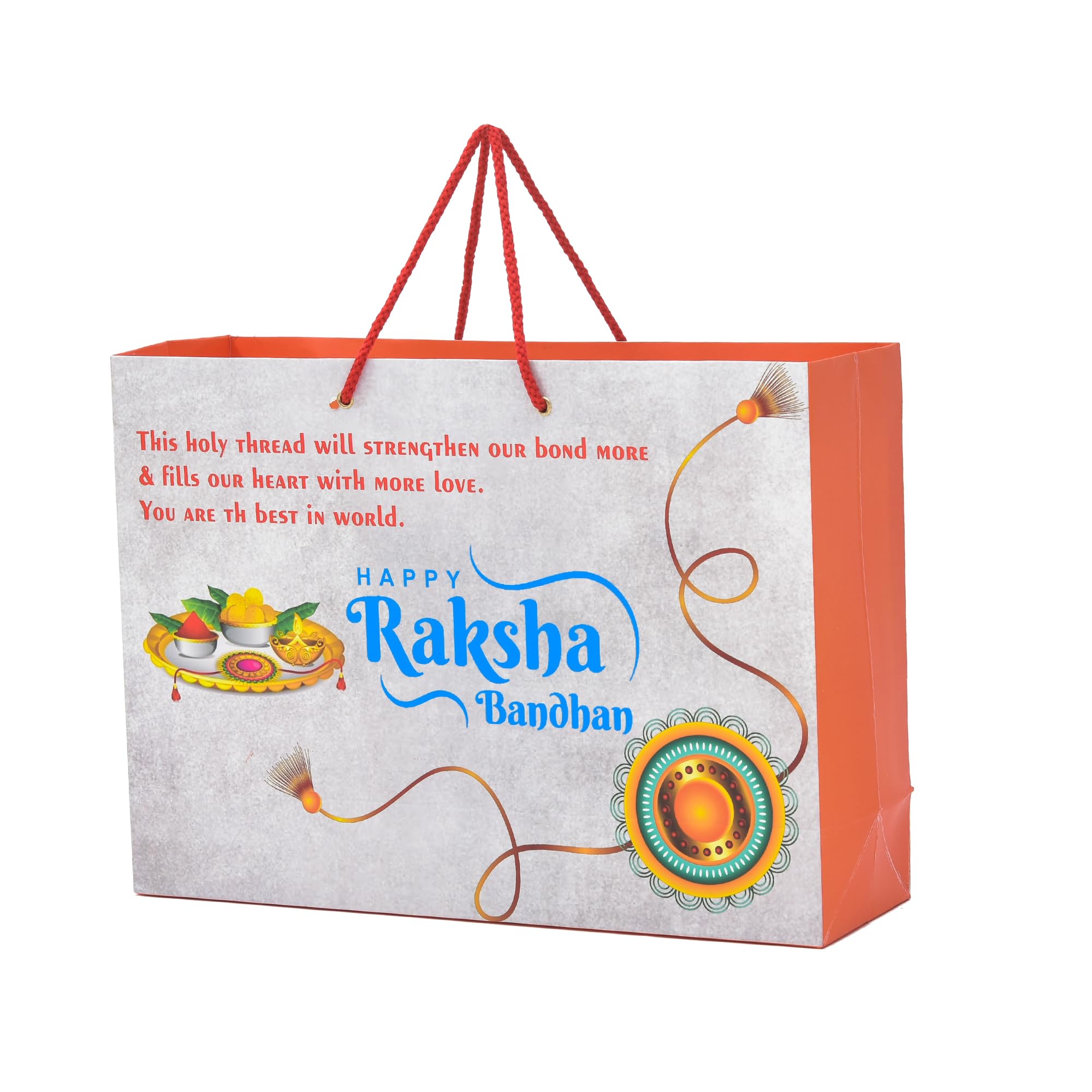 See full amazon price history chart for PPJ ® -HAPPY RAKSHA BANDHAN (10 Pcs.) (RAKHI PAPER BAGS) PAPER CARRY BAG, 10 Inch X 14 Inch X 4 Inch for RAKHI FUNCTION//RETURN GIFTS (Pack of 10) PPJ ® -HAPPY RAKSHA BANDHAN (10 Pcs.) (RAKHI PAPER BAGS) PAPER CARRY BAG, 10 Inch X 14 Inch X 4 Inch for RAKHI FUNCTION//RETURN GIFTS (Pack of 10) (B0D9492G5S) Amazon Price History, Amazon Price Tracker