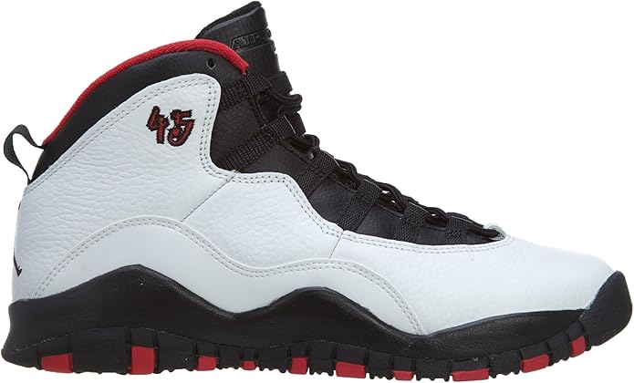 Jordan 10 red white and black Clearance