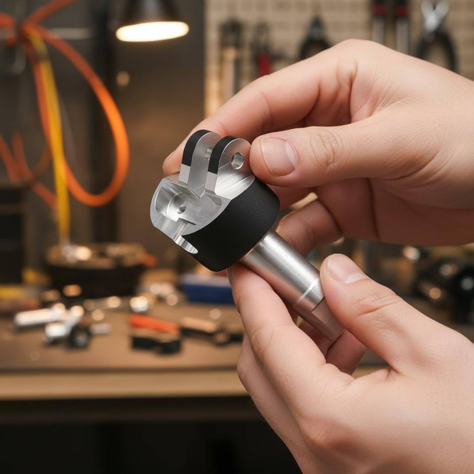Scooter Lenkrohr Verbinder Lenkrohr Kupplung Verbindungsteil Ersatzteil aus Aluminiumlegierung für Präzise Lenkunterstützung Und Stabilen Geradeauslauf für Reparatur Wartung Tägliche Fahrt