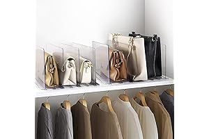 Crystal-Clear Closet Dividers