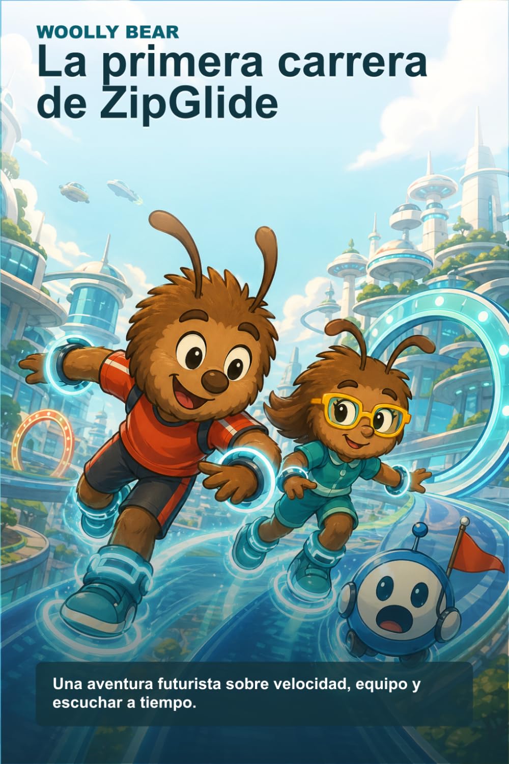 Wolly Bear: La primera carrera de ZipGlide: Una aventura ilustrada por capítulos