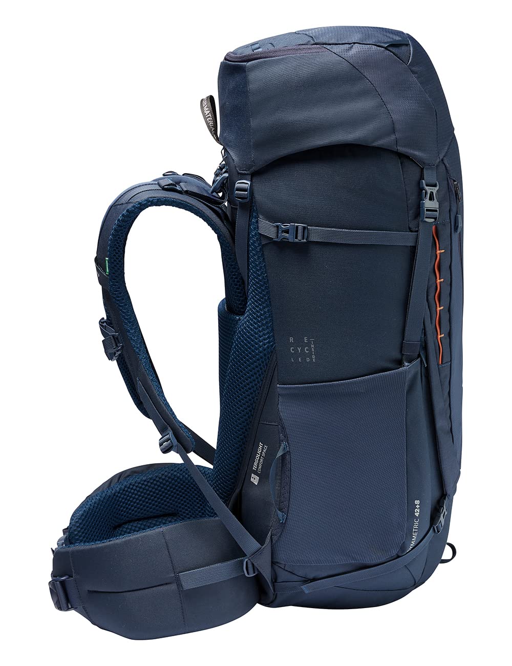 VAUDE Asymmetric 42+8 Mochila Unisex adulto (Pack de 1)