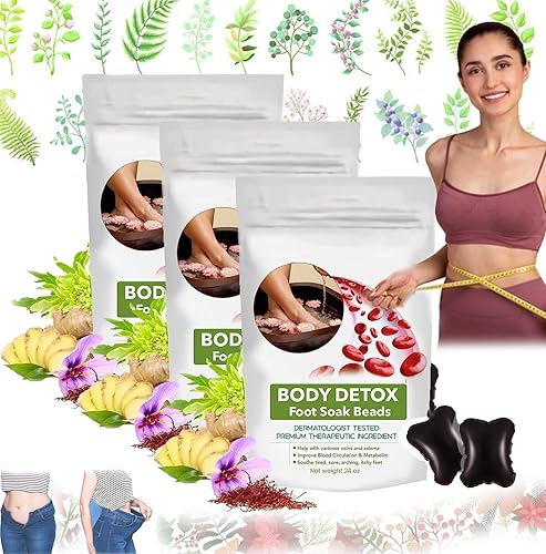 Hapo Detoxingherbs - Perlas de remojo de pies, desintoxicación corporal, cuentas de remojo de pies, desintoxicación de hierbas, cuentas de remojo de