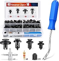 Vista 1 de Nilight - 101 clips de retención para parachoques y protector de salpicaduras, insertos metálicos para Acura, Honda 91503-SZ3-003 91503-SZ5-003