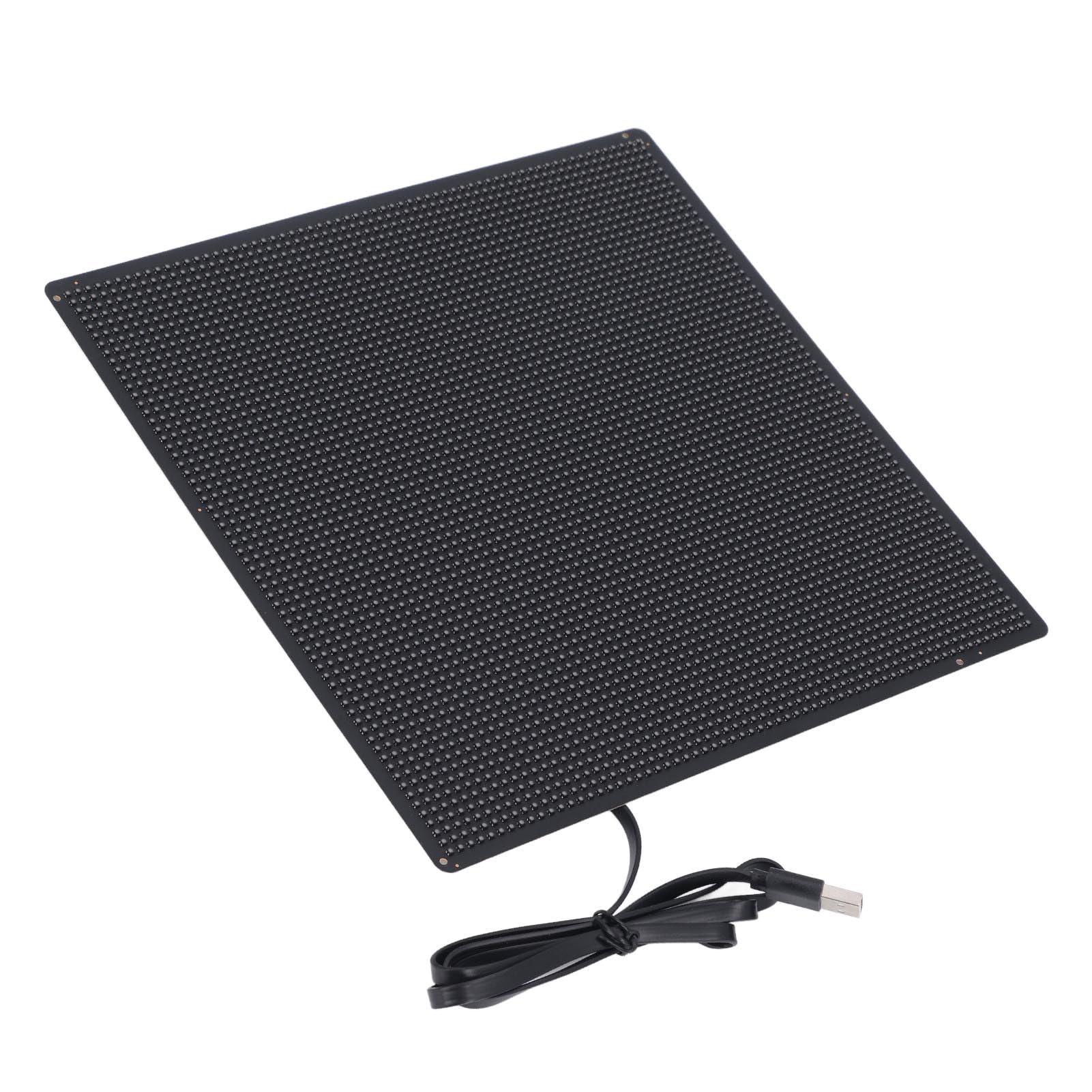 Sxhlseller Display a LED Personalizzato Sottile e Leggero BT Programmabile 25X25 Cm per Riunioni di Feste