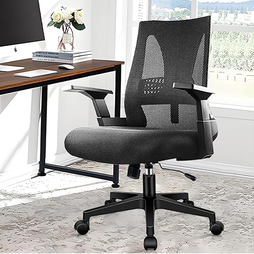 Miniatura 8 de CLATINA Silla de oficina ejecutiva ergonómica con 400 libras de alta capacidad, silla de escritorio de oficina con brazos ajustables, silla