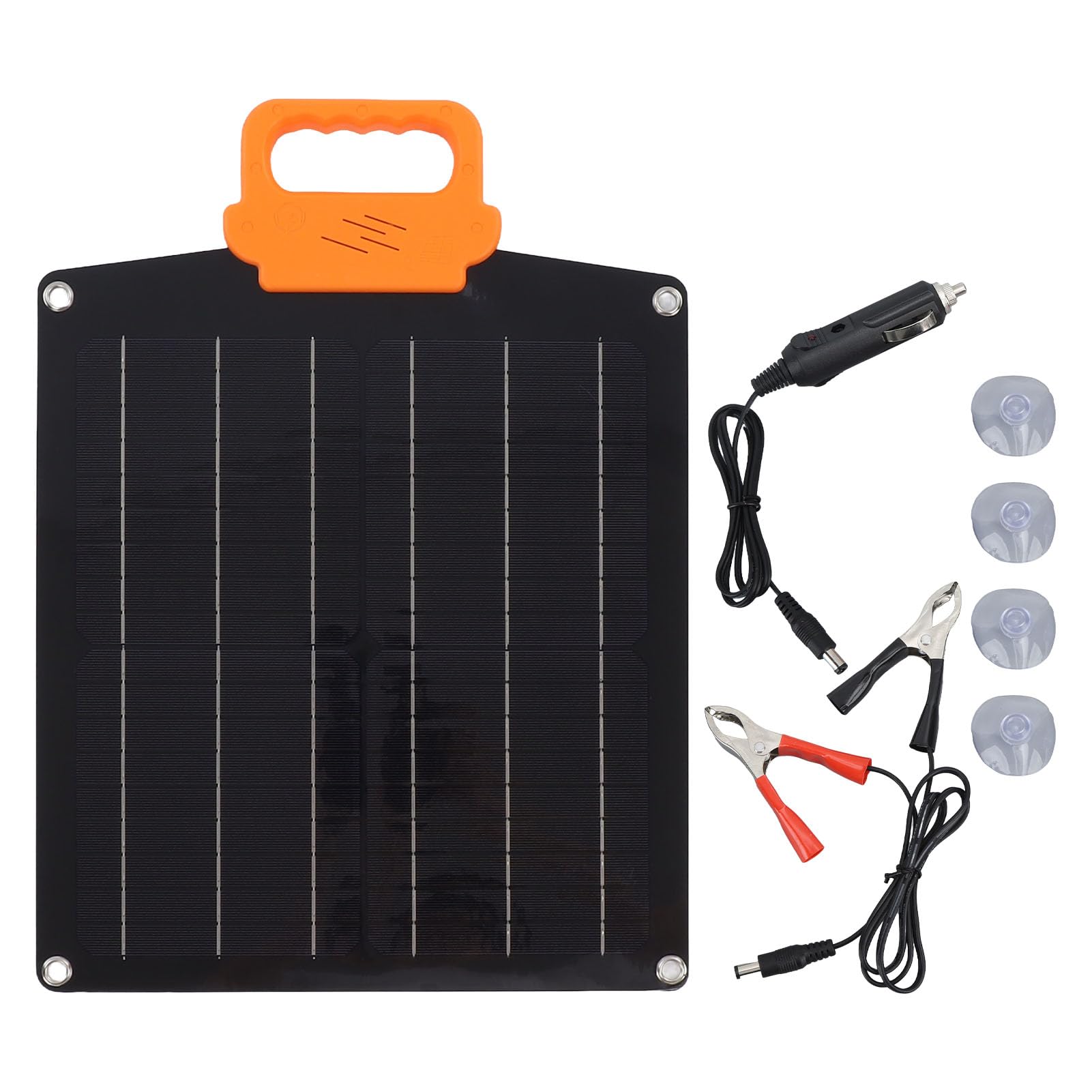 Panneau solaire monocristallin 18V avec haute conversion de charge pour camping