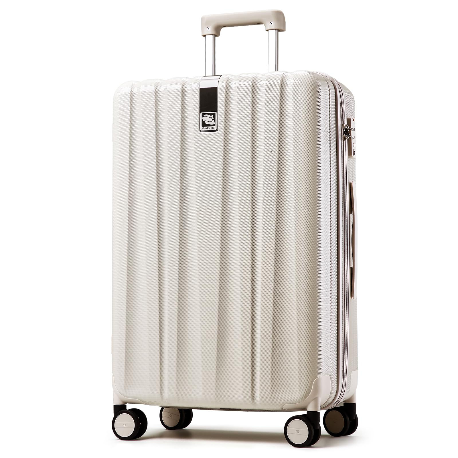 Hanke Trolley Koffer mit Rollen PC Hartschalenkoffer