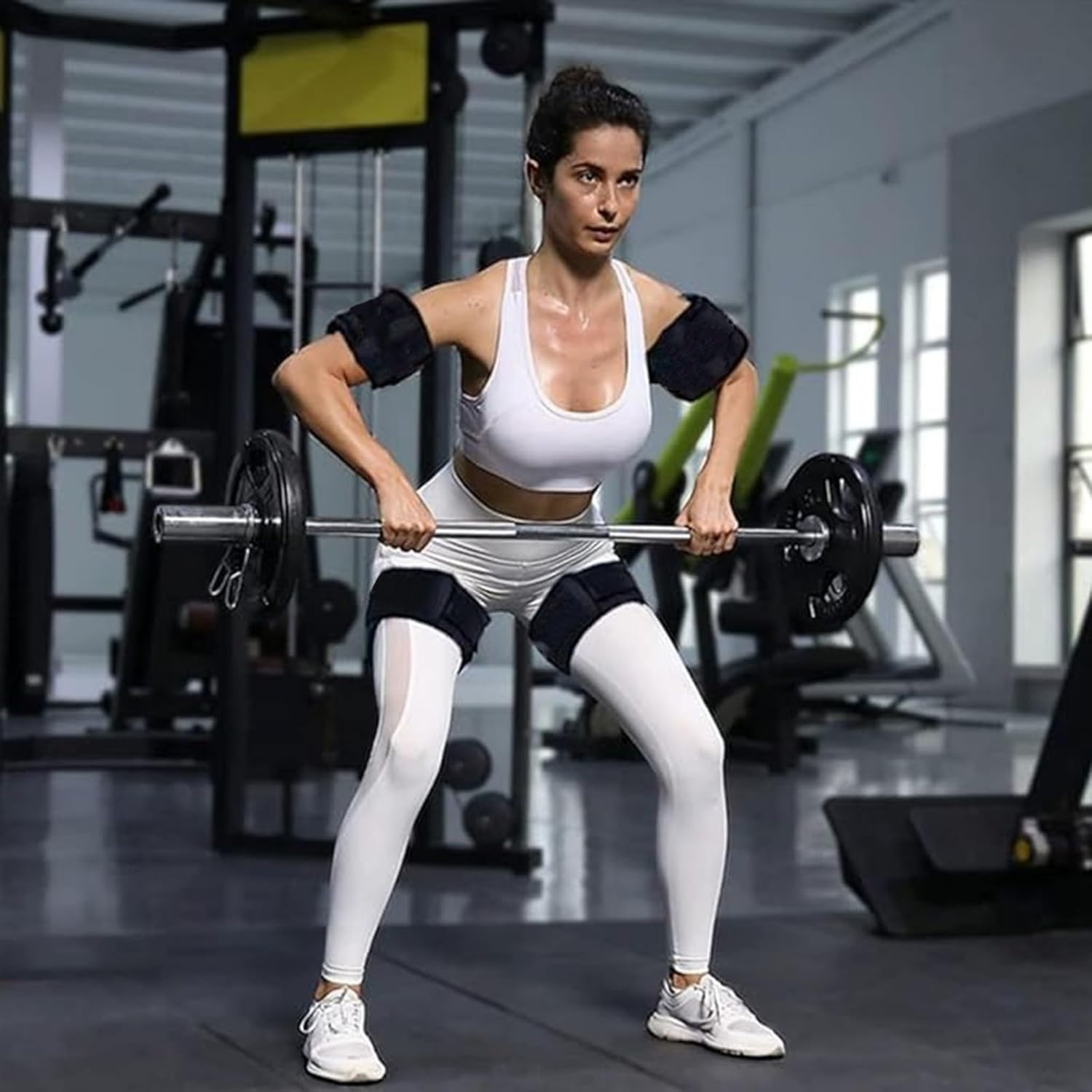 Bandas de restricción de Flujo sanguíneo, Sistema de Entrenamiento BFR | bandas de oclusión con medidor de presión, brazos de grado profesional, bandas de oclusión para hombres y mujeres
