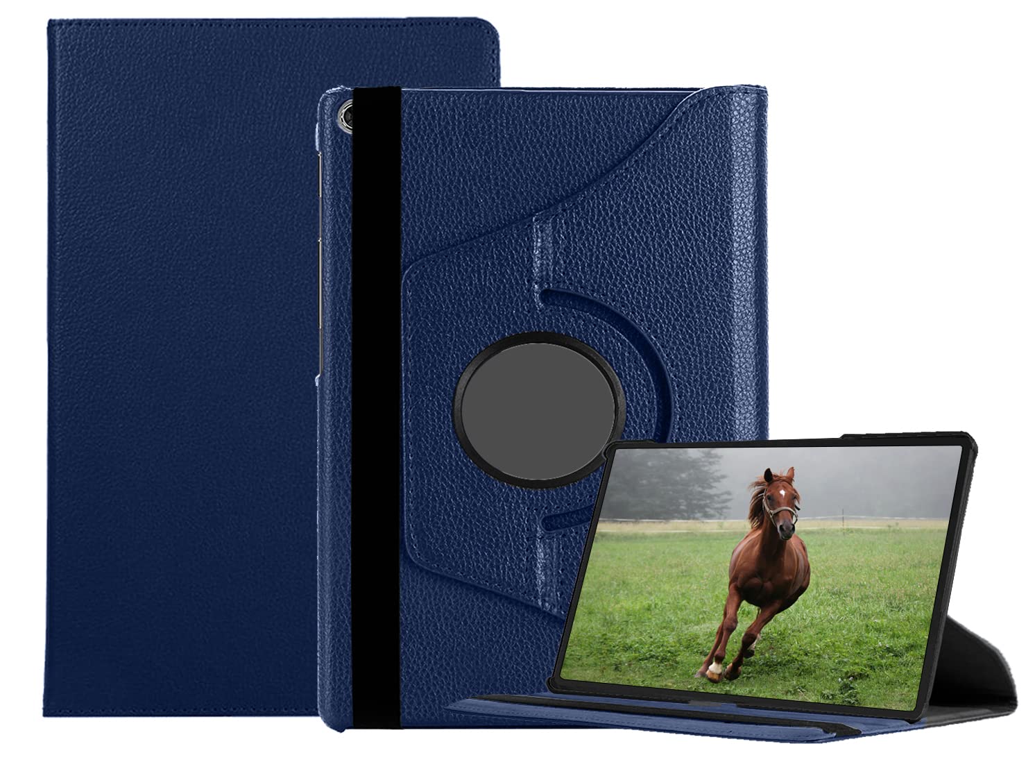 ORRINKART 360 Rotating Cover Case for Lenovo Tab M10 HD 2nd Generation 10.1 inch 2020 [TB-X306X/ TB-X306F] PU Leather Hard Back Flip Case - Blue (B09QLLR59J) Amazon Price History, Amazon Price Tracker