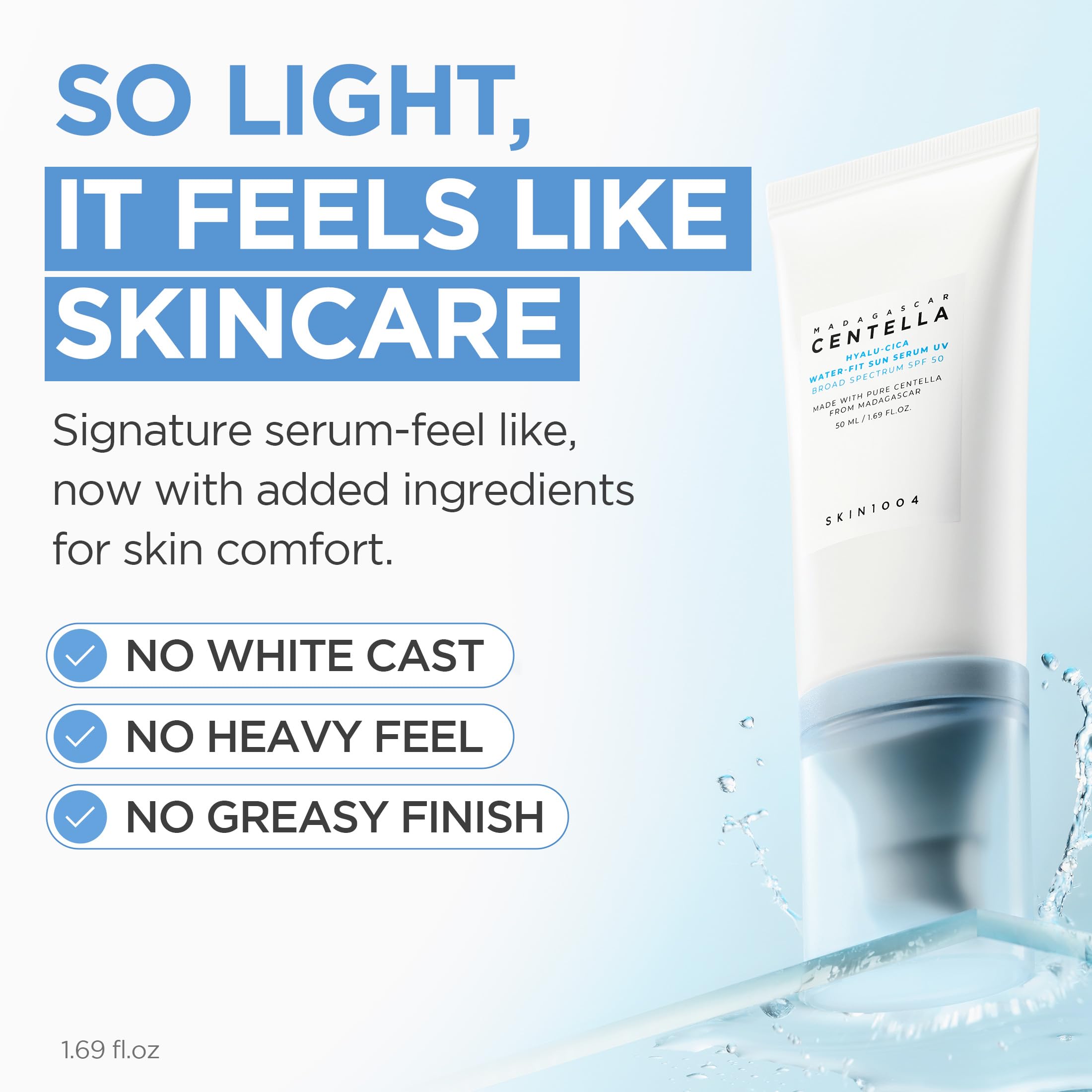 SKIN1004 Hyalu-Cica Sun Serum SPF 50 -3 SKIN1004 Hyalu-Cica Sun Serum SPF 50 -3