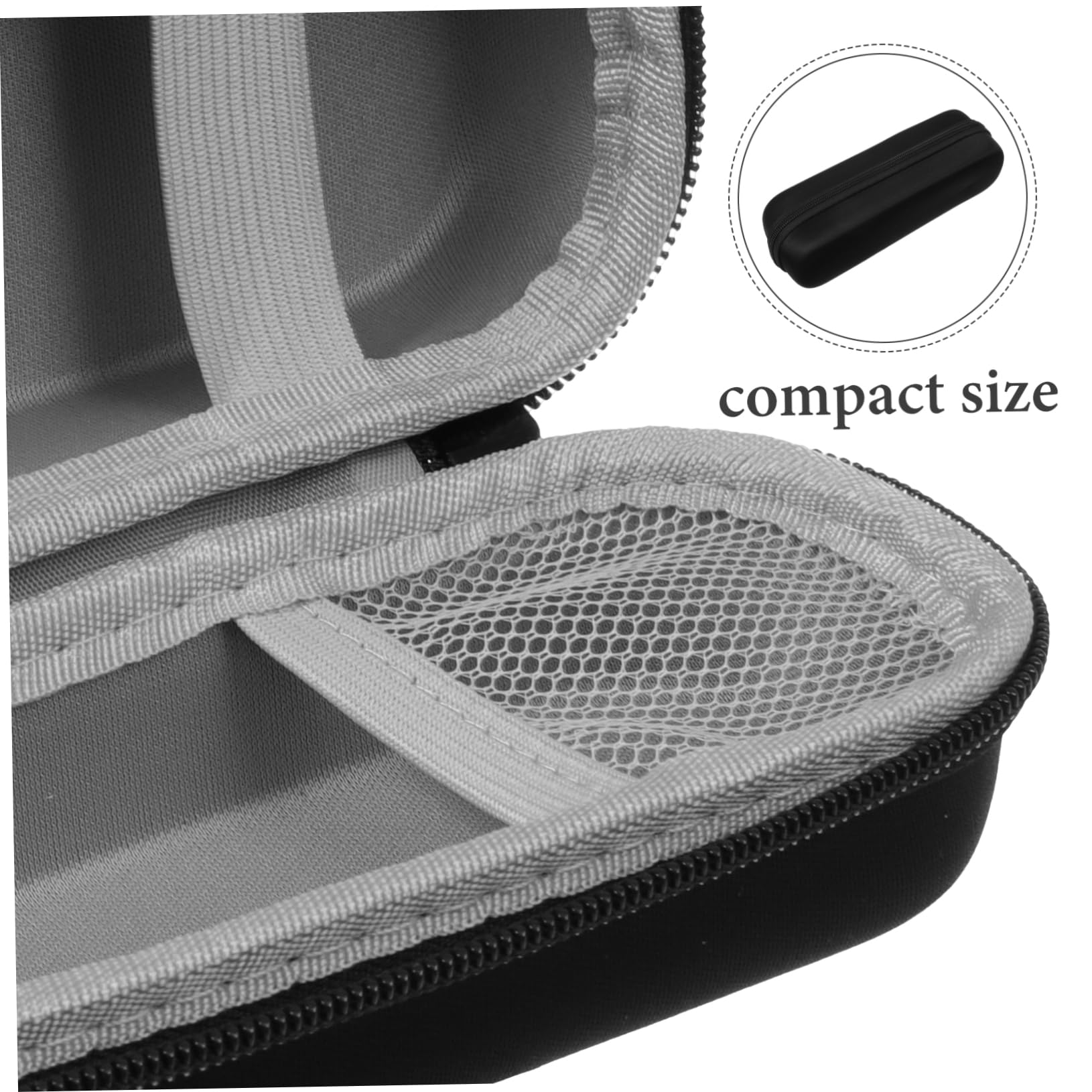 BESTYASH 4 Pezzi custodie per spazzolini da viaggio Titolare supporto magnetico parete porta spazzolino sacchetti per spazzolini elettrici Porta di viaggio per spazzolino eva Nero
