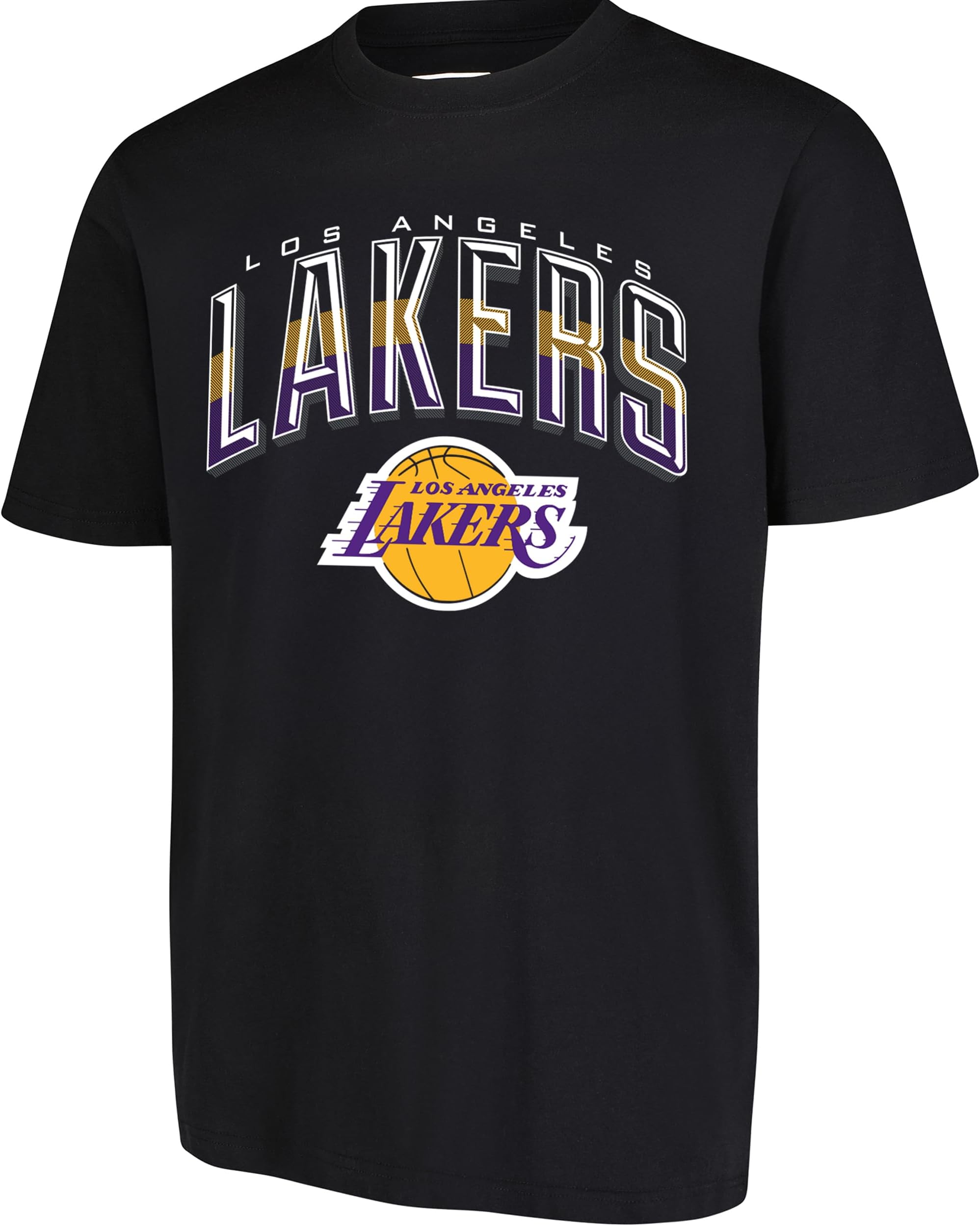 NBA Men's Arched Plexi Short Sleeve Tee Shirt