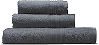 Vista 1 de Cosy House Collection Juego de toallas de baño de algodón esencial de 3 piezas, ultra suaves, absorbentes y de secado rápido, toalla de lujo 100%