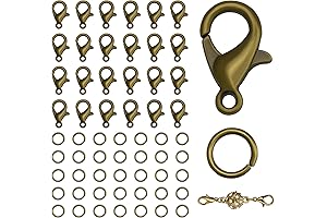 Brass Clasp for Jewelry Making