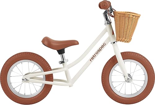 Miniatura 5 de Retrospec Baby Beaumont - Bicicleta de equilibrio para niños pequeños, sin pedales, neumáticos acolchados rellenos de aire para niños y niñas de 1 a
