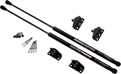 Miniatura 2 de Redline Tuning 21-11020-02 Sistema de capó QuickLIFT Plus compatible con Ford Ranger 1993-2011 (todos los componentes negros)