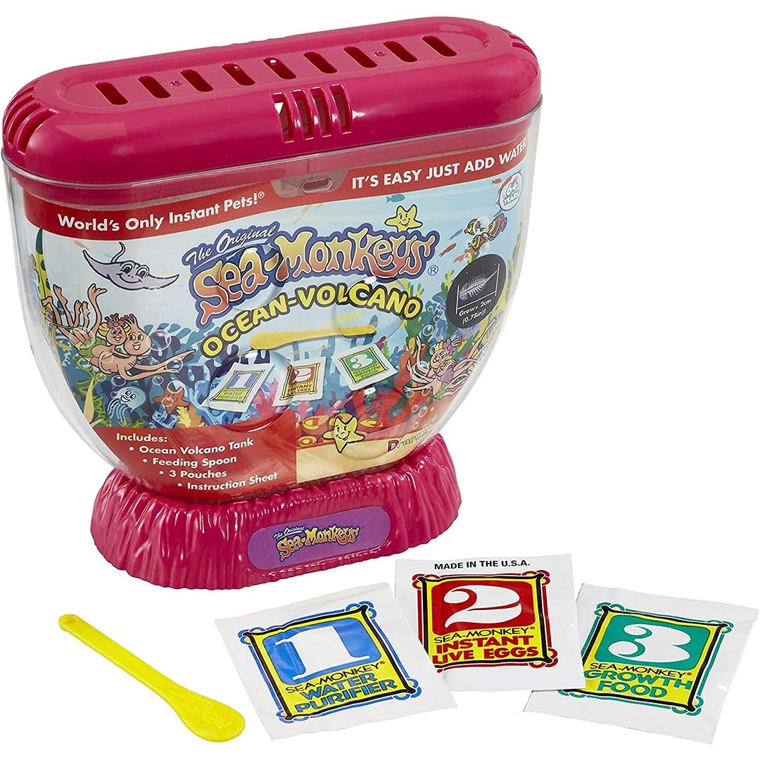 Amazon.com: The Original Sea Monkeys Ocean Volcano | Includes Eggs