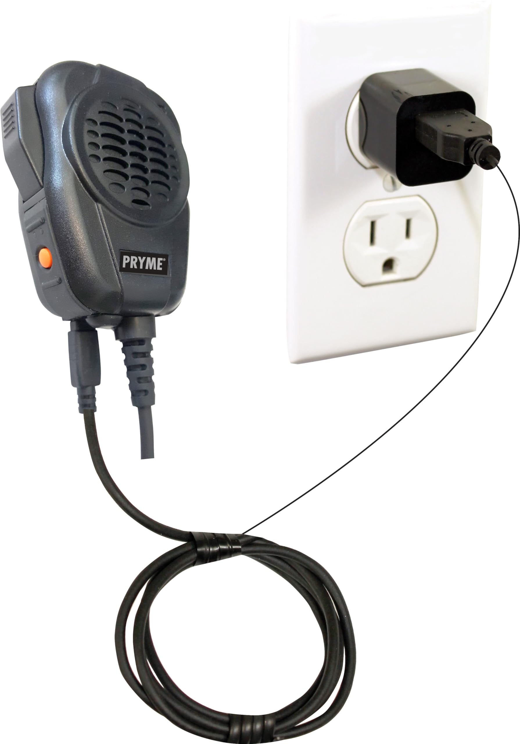 PRYME® Micrófono de altavoz SPM-4200-USBC Storm Trooper™ amplificado impermeable y a prueba de polvo para teléfonos celulares.