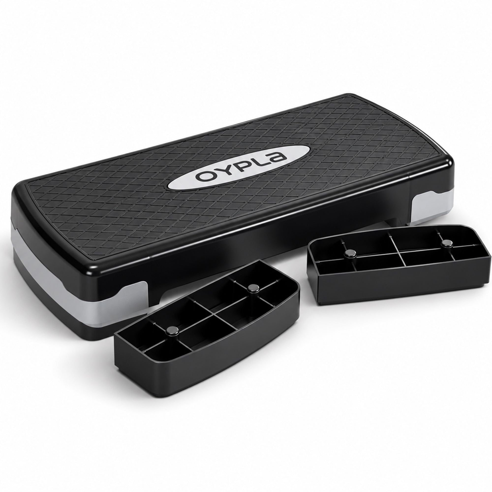 Oypla Adjustable Exercise Aerobic Stepper Trainer Workout Home Gym Step