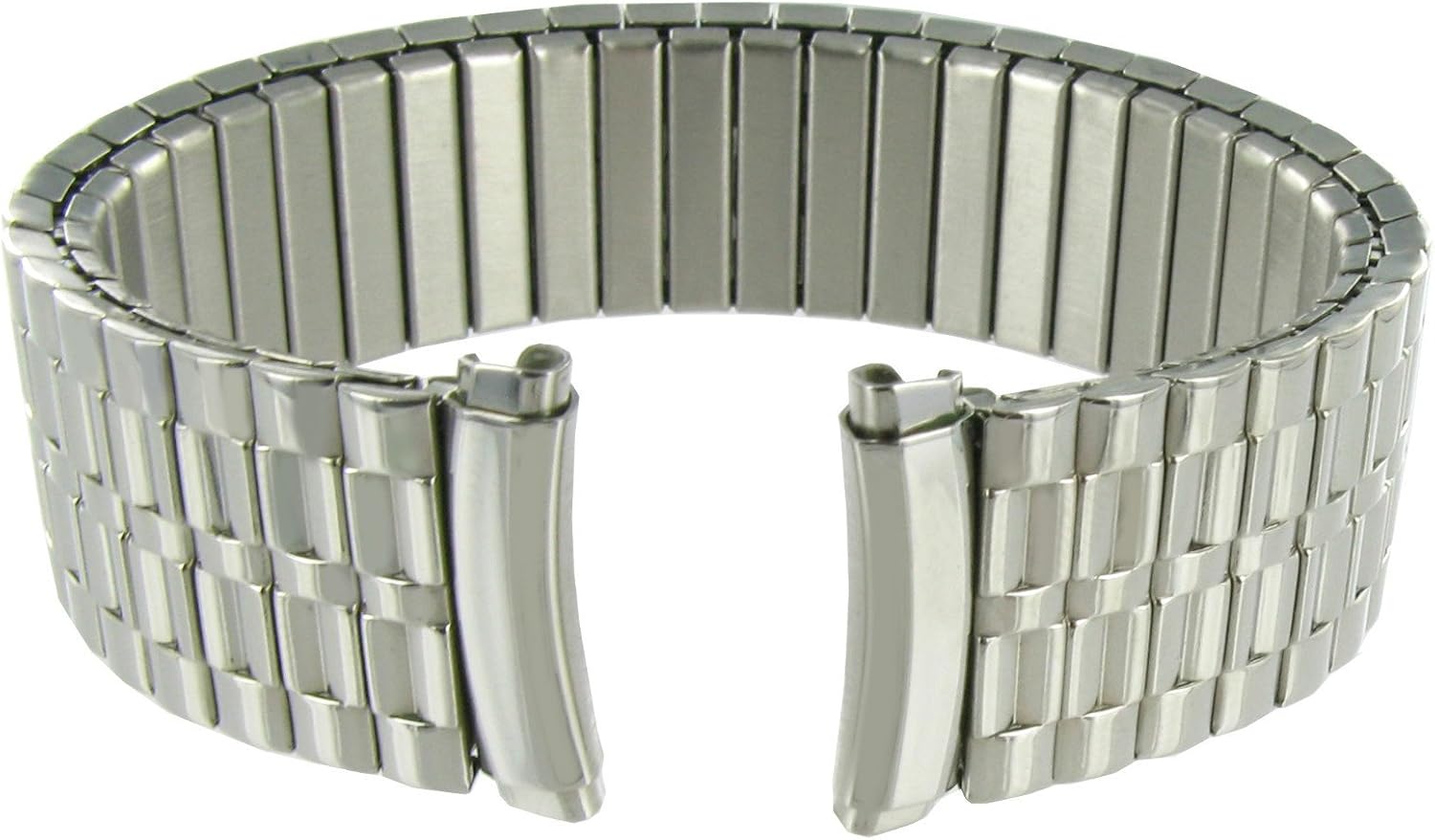 1620mm Stainless Steel Adjustable Curved End TwistOFlex Men's Watch