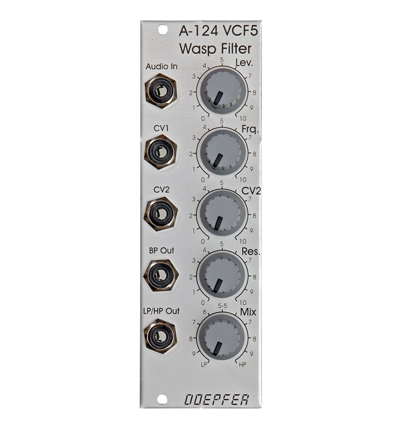 Doepfer A-124SE WASP VCF フィルター Amazon | Doepfer A-124 WASP Type VCF / 12dB Multimode Filter