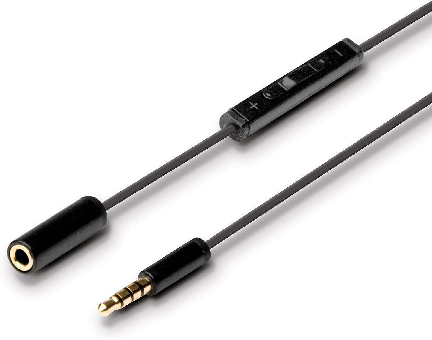 iLuv iEA15BLK iPod Remote with 3rd-Party Headphone Adapter for VoiceOver (Apple Compatible Products only)