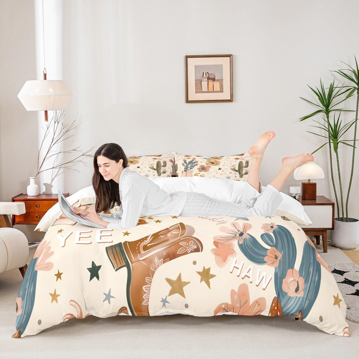 Housse de couette lit simple 1 personne avec taie d oreiller pour enfant Manfei