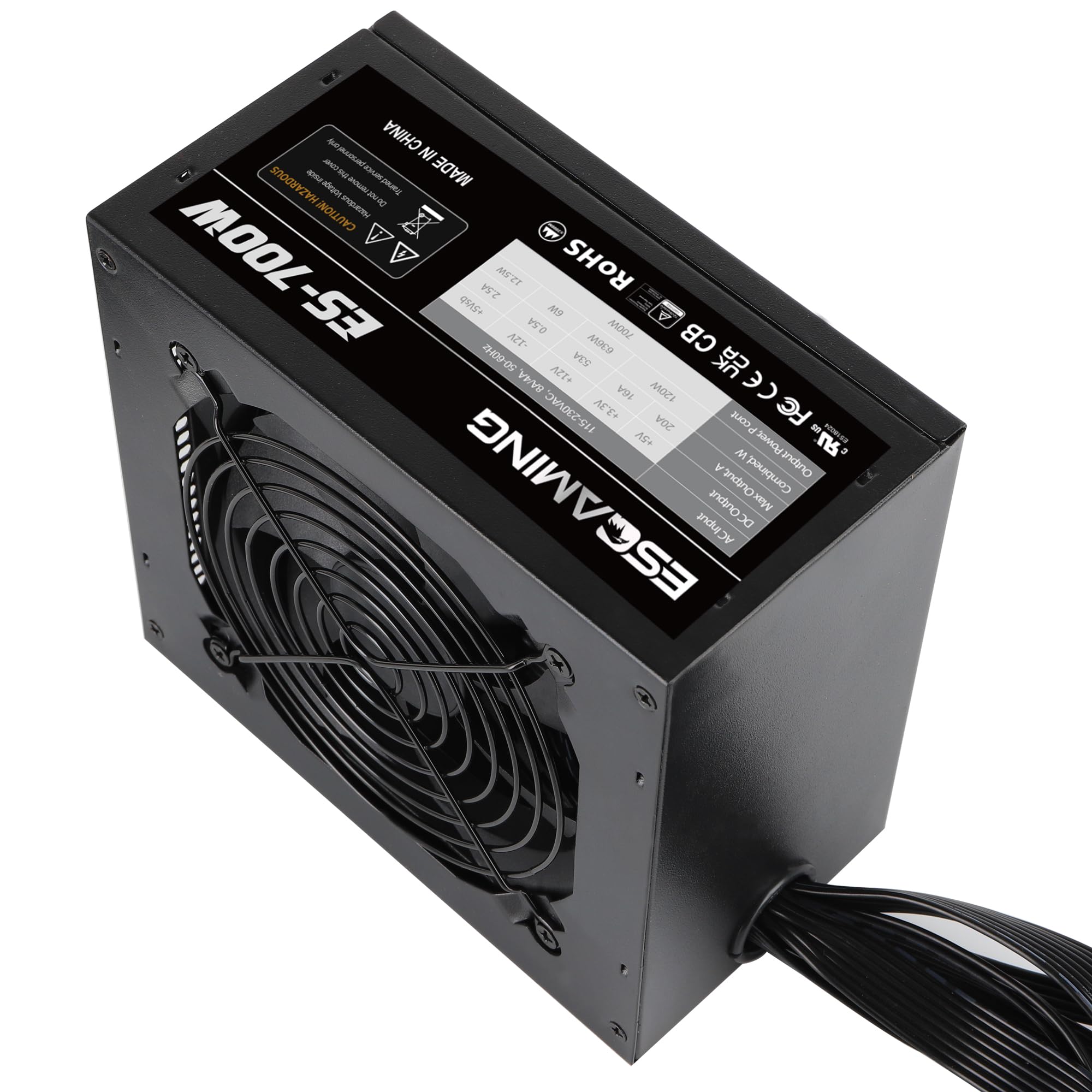 Amazon.com: 700W ATX Power Supply Non Modular PSU with 4+4 Pin