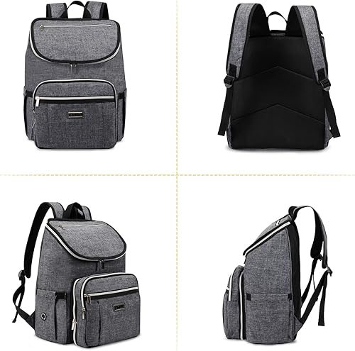 Miniatura 7 de BAGLHER Bolsa de viaje para perros, mochila aprobada por aerolíneas, mochila de viaje para perros con 2 cuencos plegables de silicona y 2 cestas de