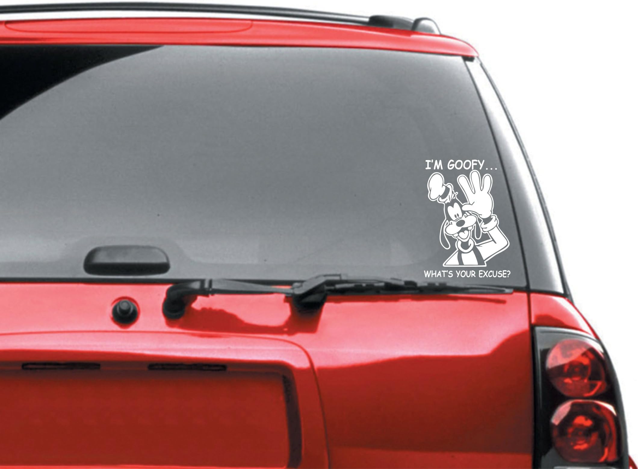 GenericJINCHENG I'm Goofy - Bumper - Sticker - Automotive - Car - Decal