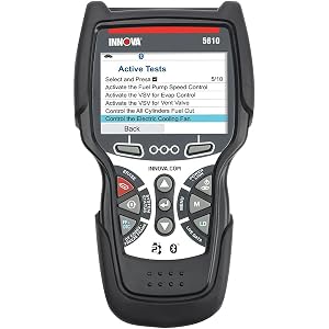 Innova 5610 OBD2 Bidirectional Scan Tool - Understand Your Vehicle Pinpoint Whats Wrong and Complete Your Repairs with
