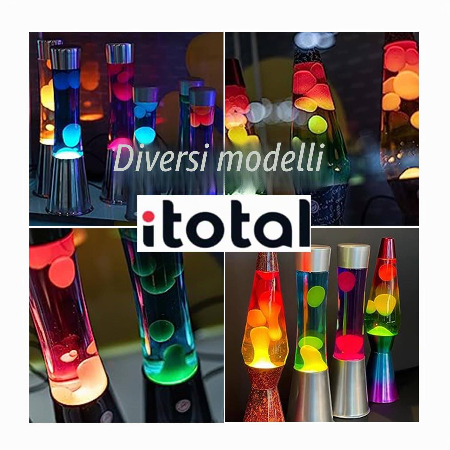 I-TOTAL® - Lampada al Plasma Magica Lampada Plasma Sensibile al Tocco e al Suono Luce Novità Luci Notturne per Decorazione/Bambini/Camera da Letto (6")